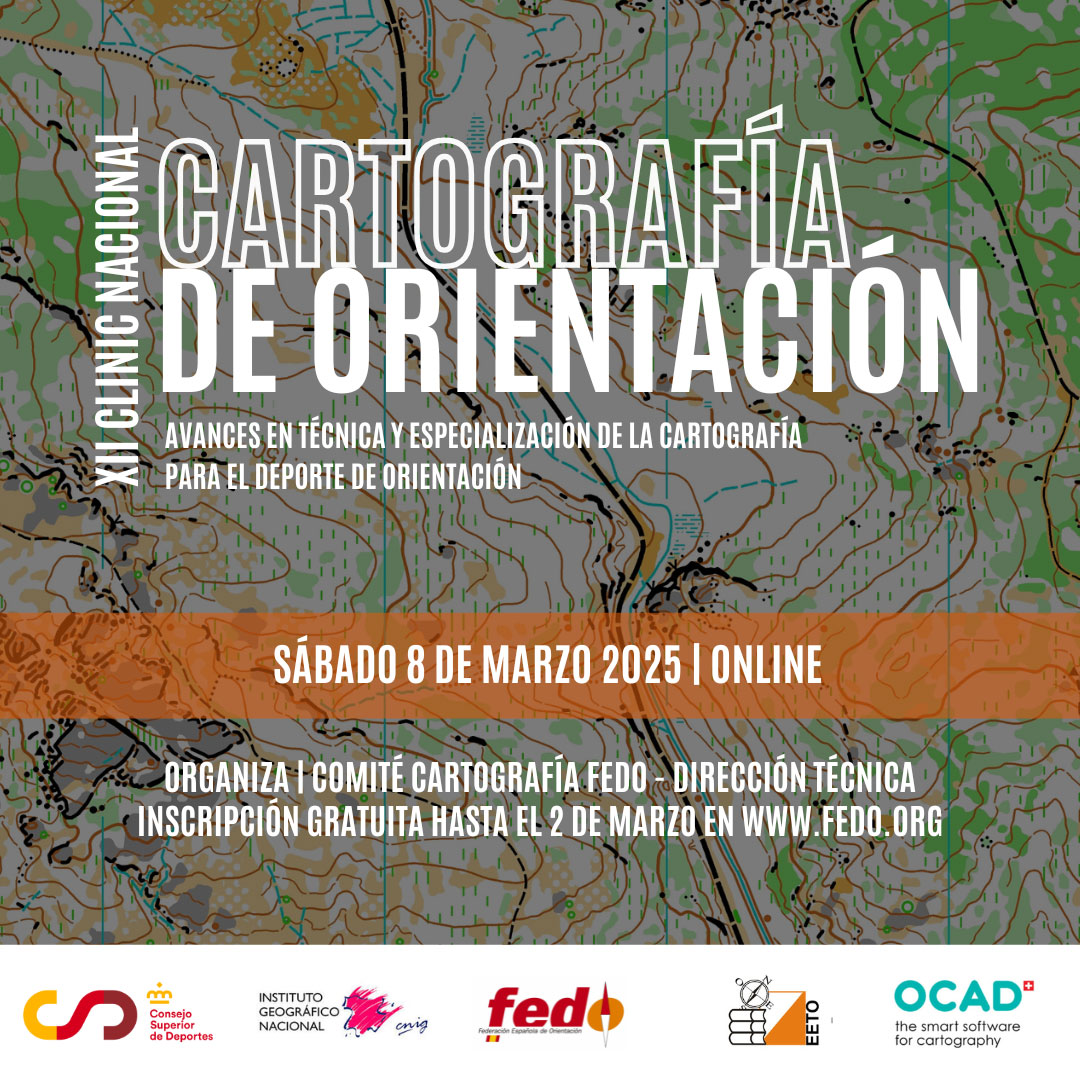 XII Clínic Nacional de Cartografía de Orientación